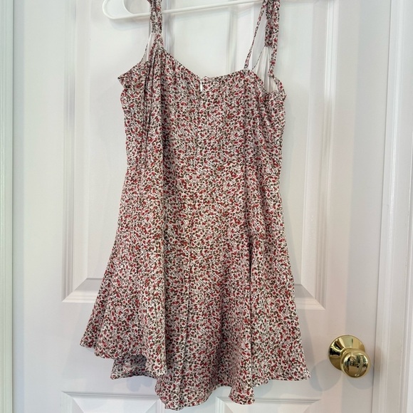 Princess Polly The Marko Romper Red Multi Size 6 - Picture 3 of 14